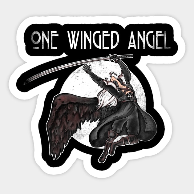 Led Sephiroth Sticker by CreativeOutpouring